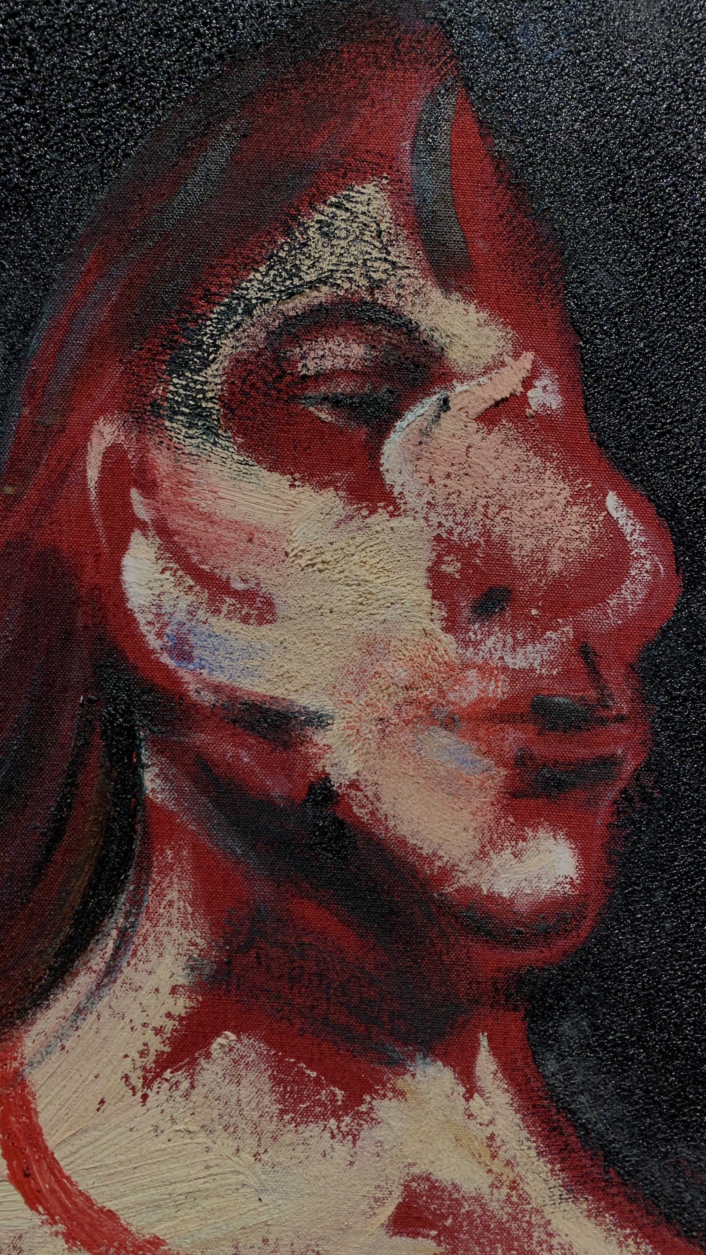 francis bacon, portrait of henrietta moraes