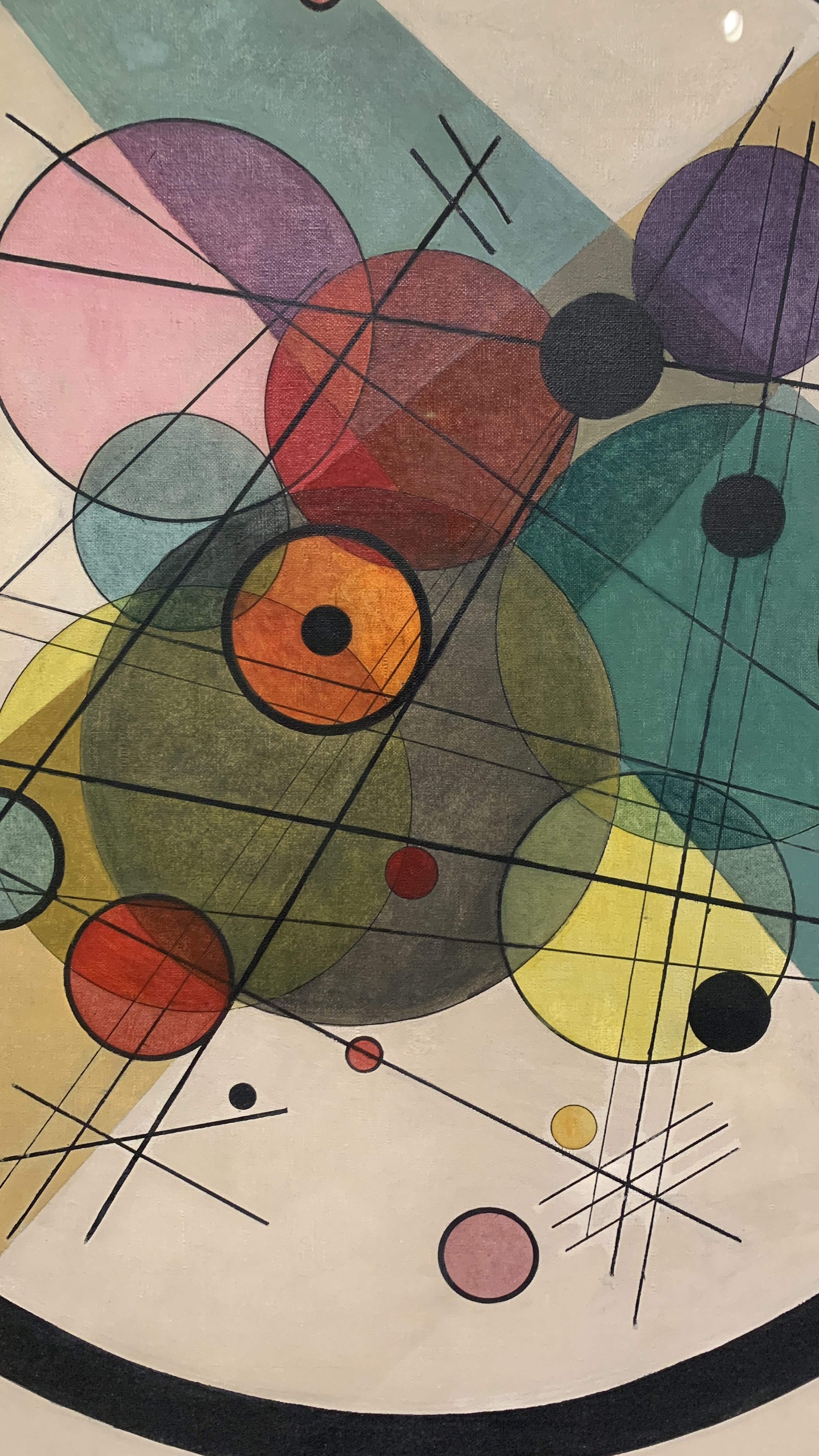 philadelphia museum of art - kadinsky, circles in a circle
