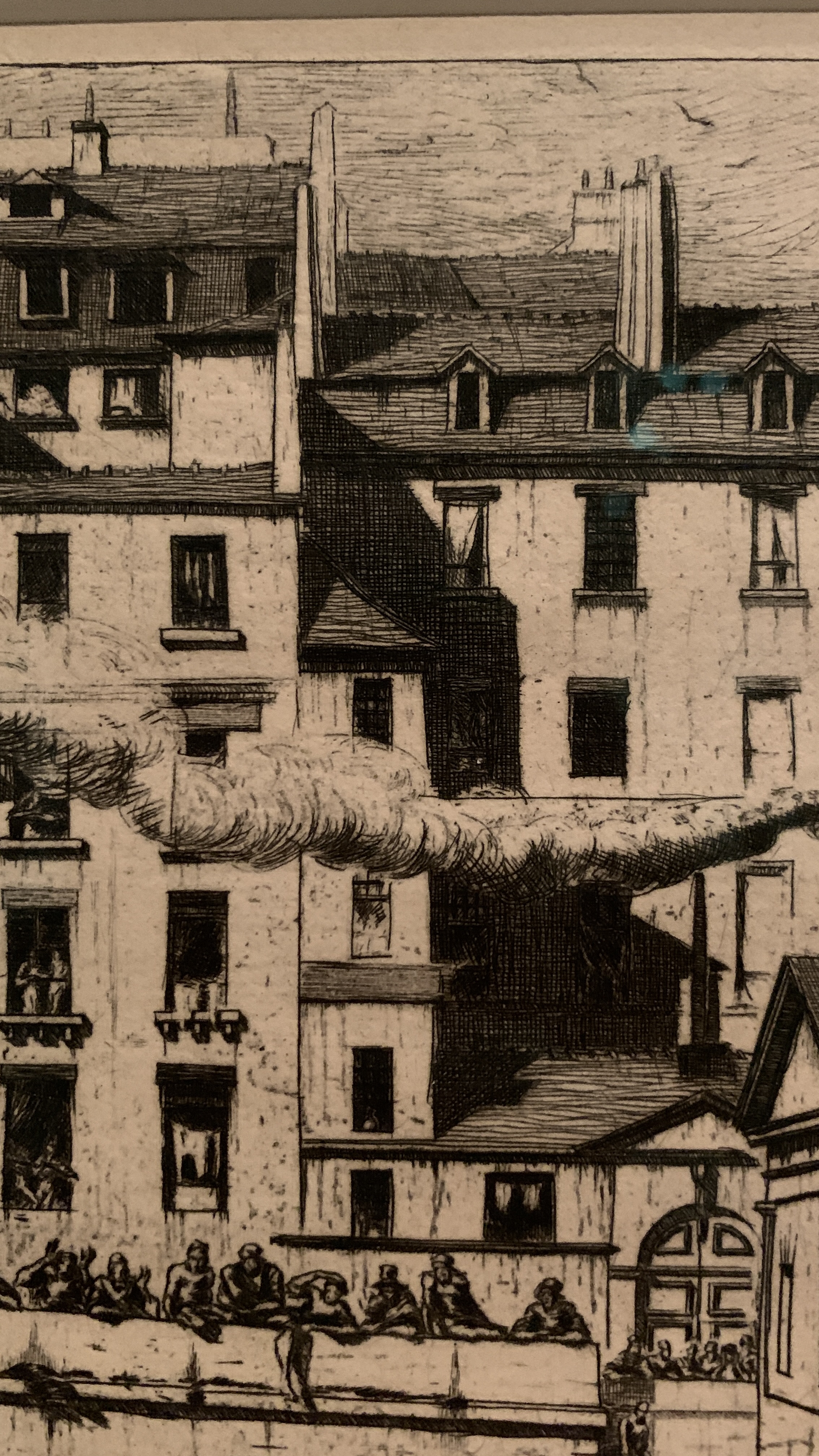 philadelphia museum of art - meryon, la morgue, paris