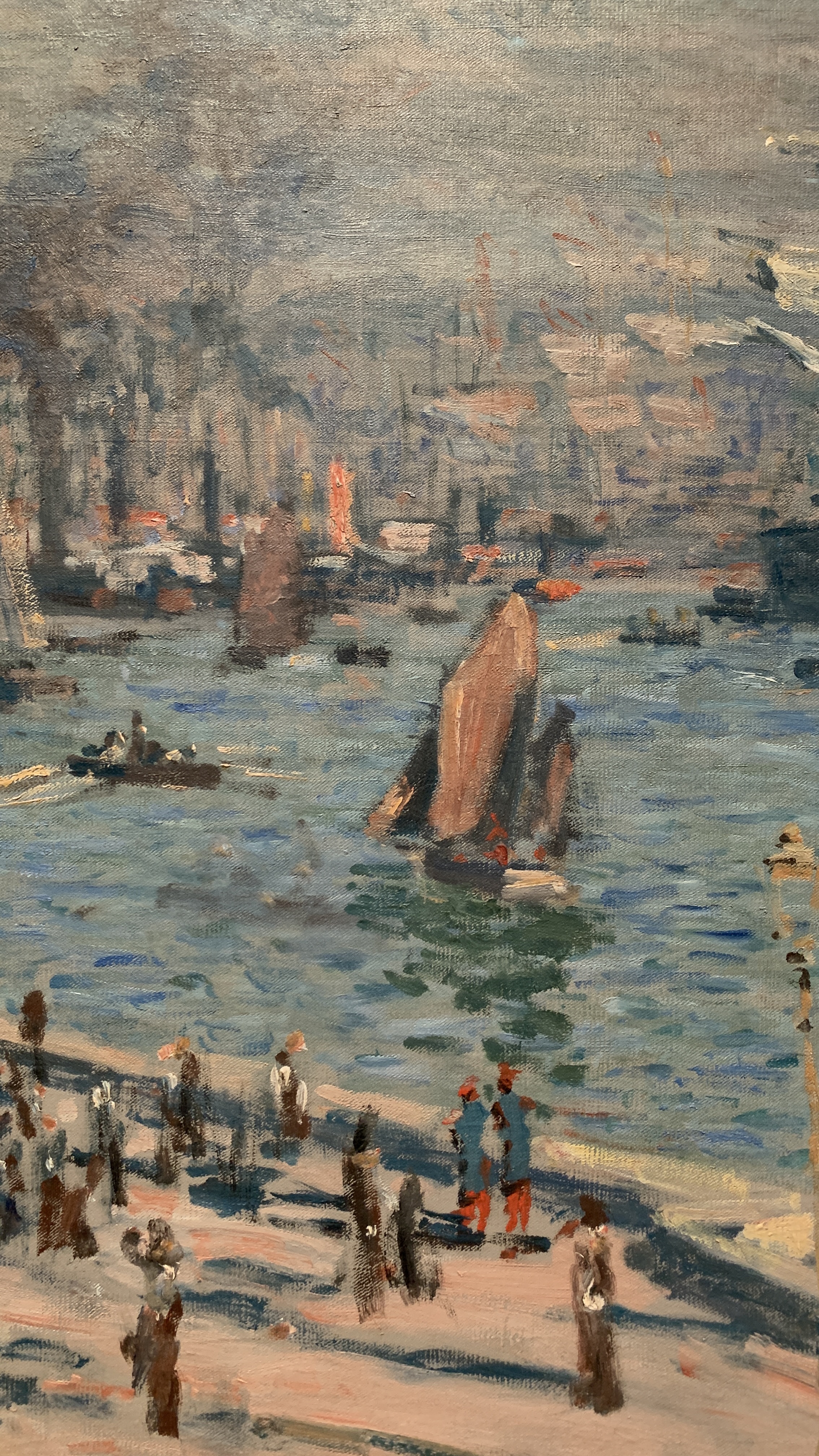 philadelphia museum of art - monet, port of le havre
