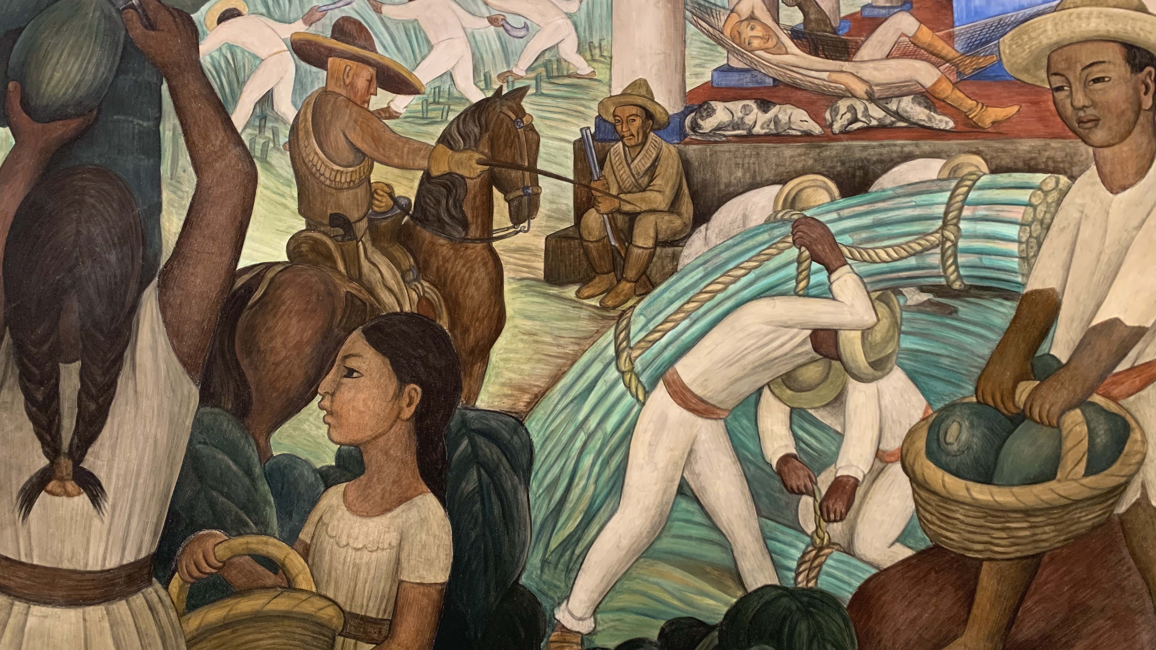 philadelphia museum of art - rivera, sugar cane